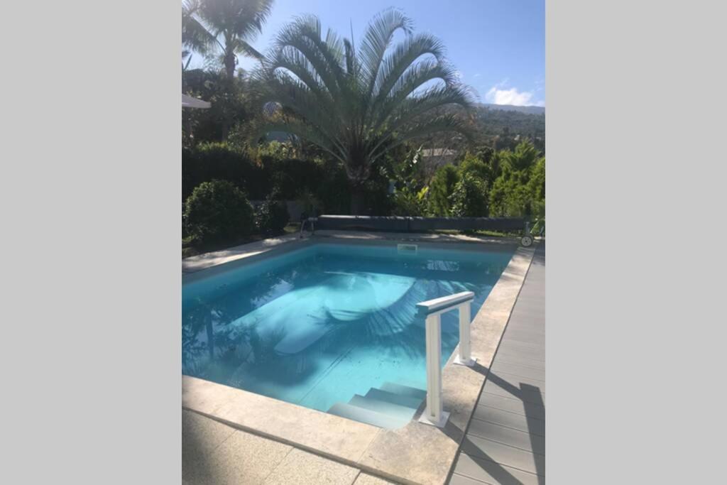 סן-לו St Leu -Villa D'Artiste, Superbe Vue Mer, Piscine Chauffee מראה חיצוני תמונה