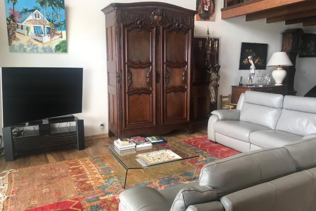 סן-לו St Leu -Villa D'Artiste, Superbe Vue Mer, Piscine Chauffee מראה חיצוני תמונה